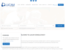 Tablet Screenshot of lucamconsultancy.com